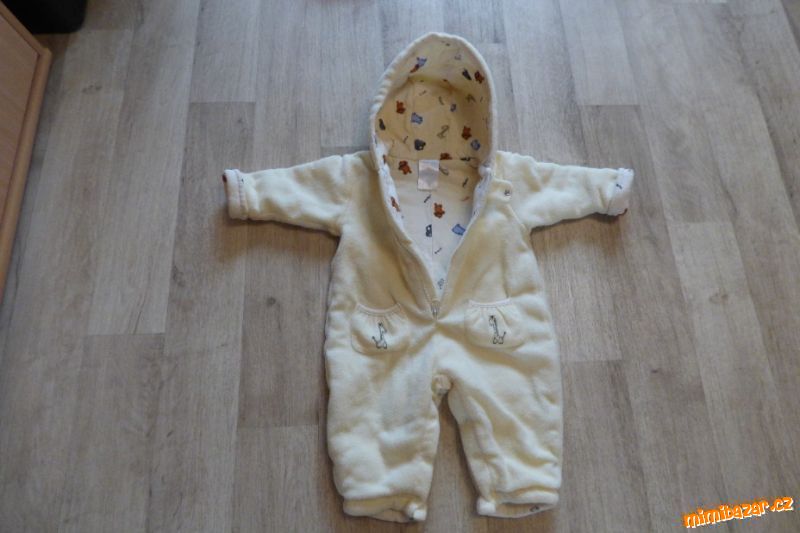Dětská zimní kombinéza vel. 68 cm