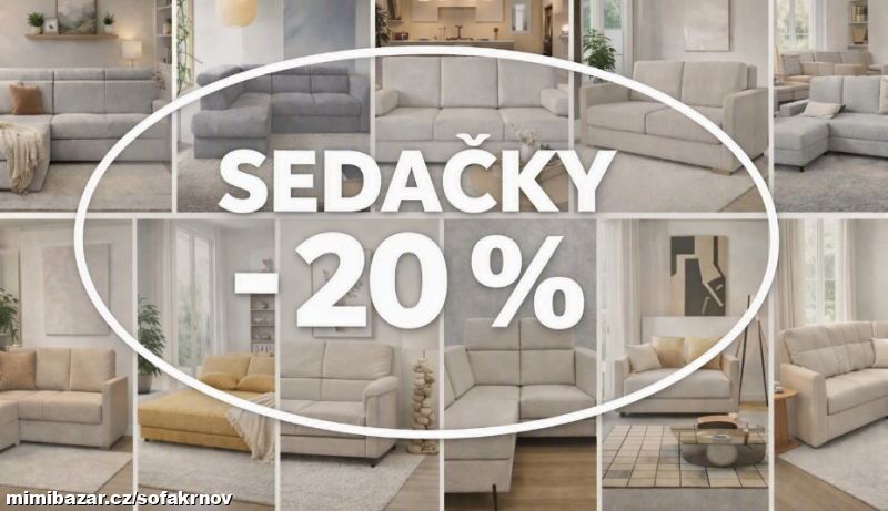Akce: -20 % na vystavené sedačky❤️