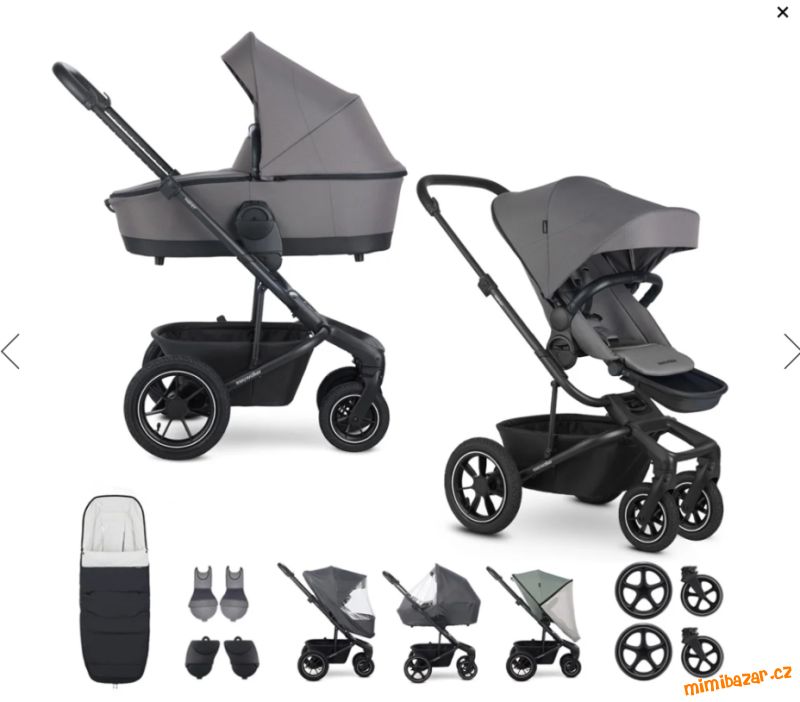 EASYWALKER XXL SET kočárek kombinovaný Harvey5