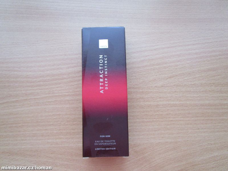 Nová pánská vůně Attraction Deep Instinct, 75 ml