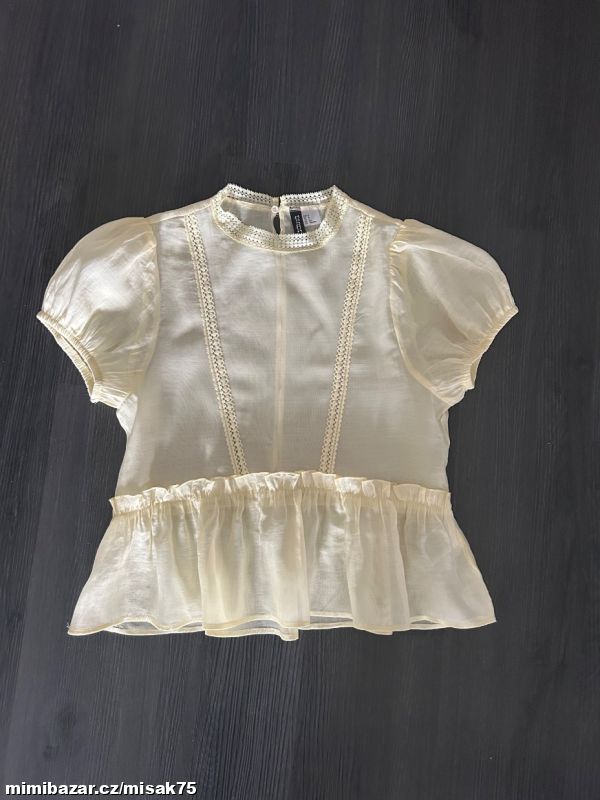 Peplum top - blůza
