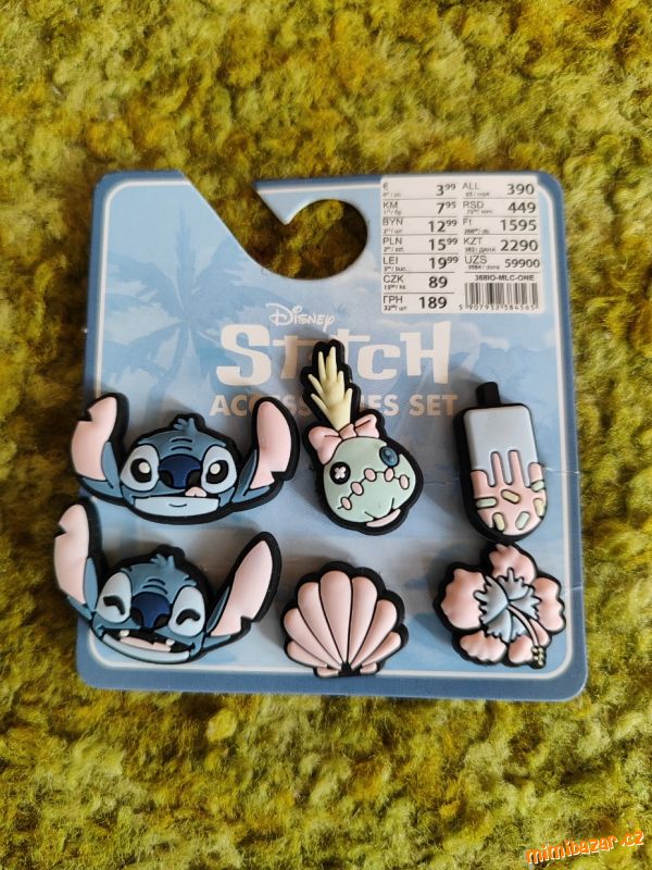 Ozdoby do Crocsu STITCH