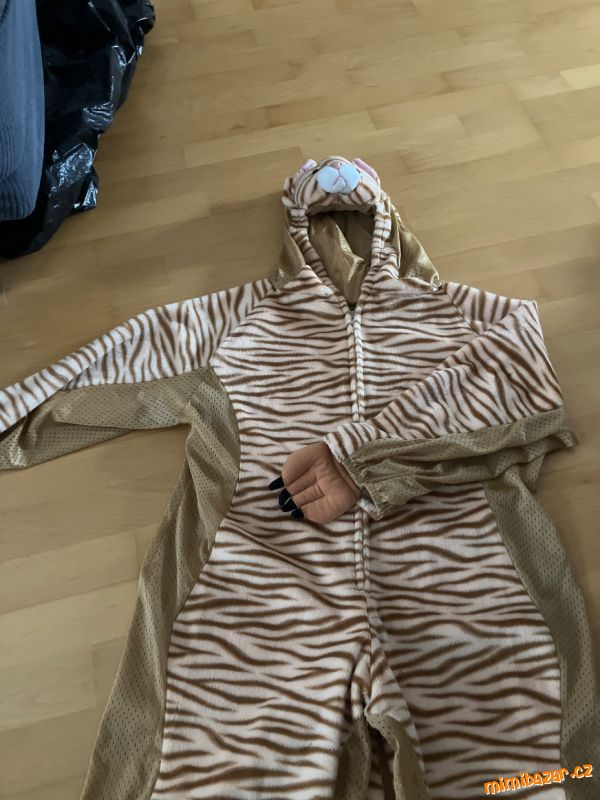 Flísový overal Tygr