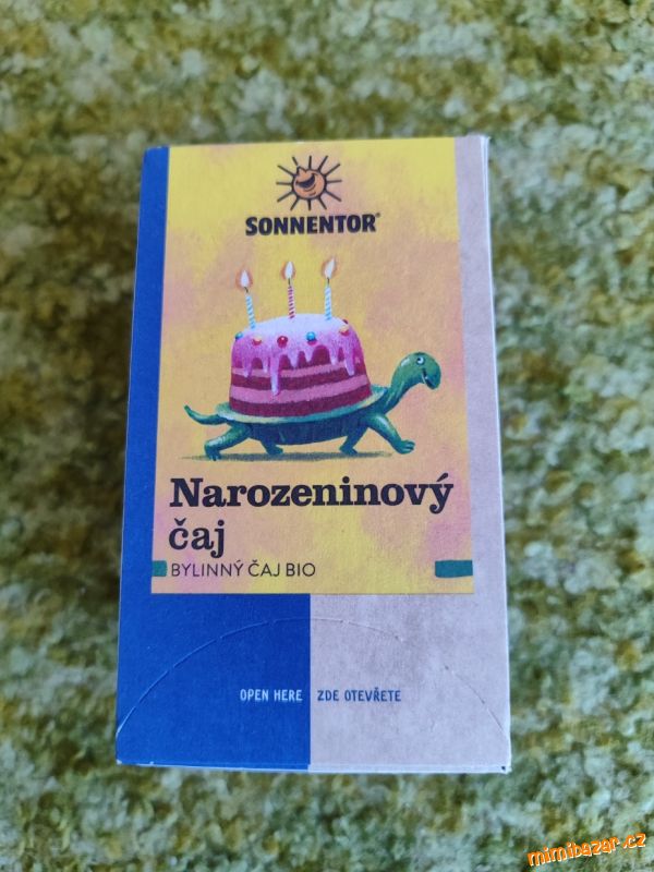 SONNENTOR Narozeninový čaj