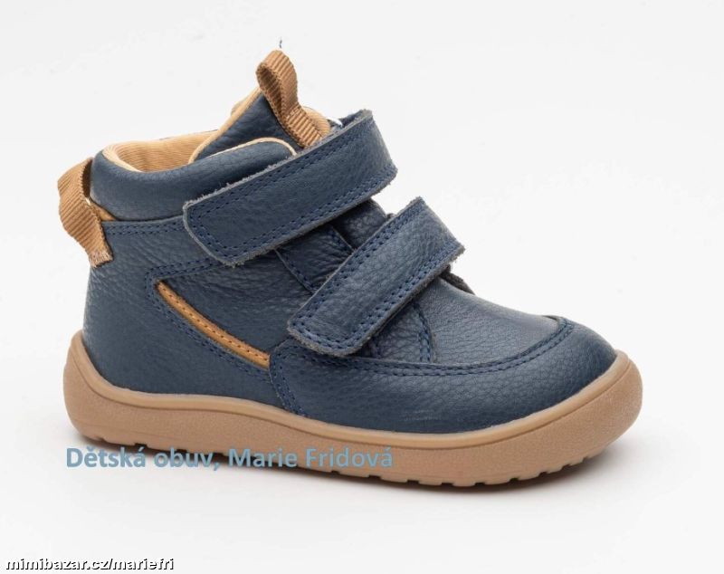 Celoroční barefoot s membránou Protetika MARK navy