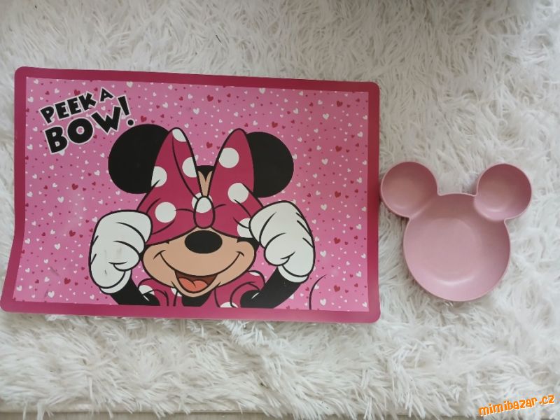 Minnie miska a podložka