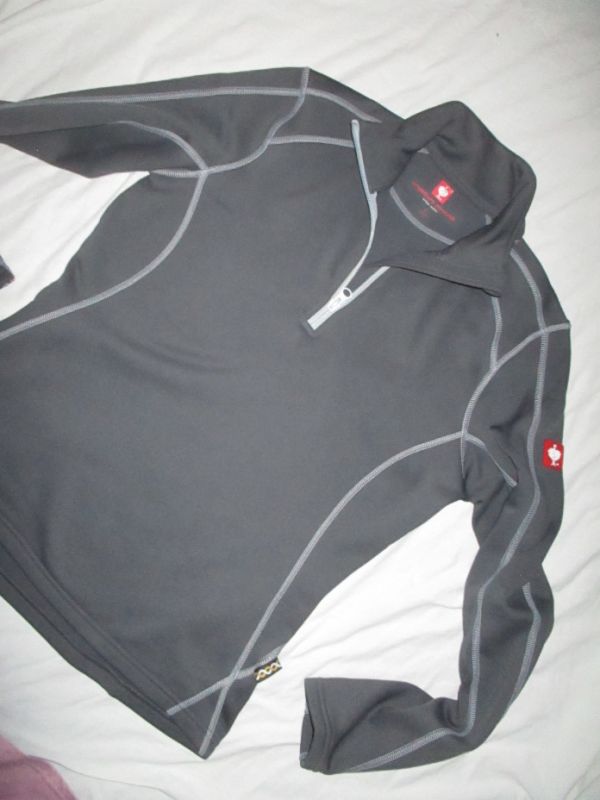 Dámská funkční mikina half zip vel S