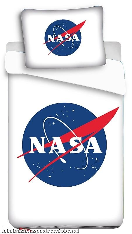 Bavlněné povlečení na velkou postel NASA