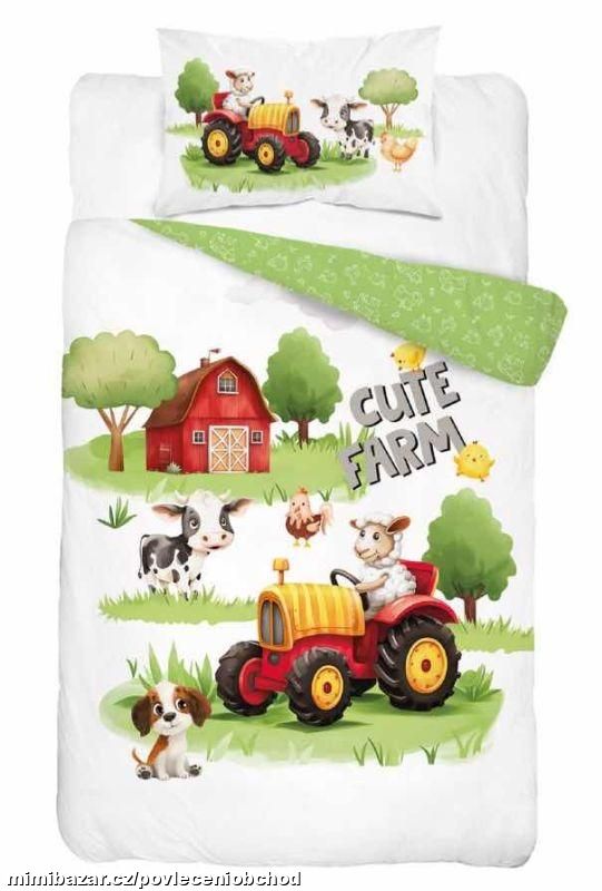 Povlečení do postýlky Farma