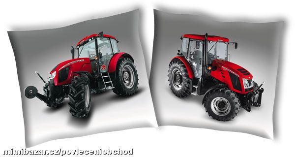 Povlak na polštářek Traktor Zetor 35x35