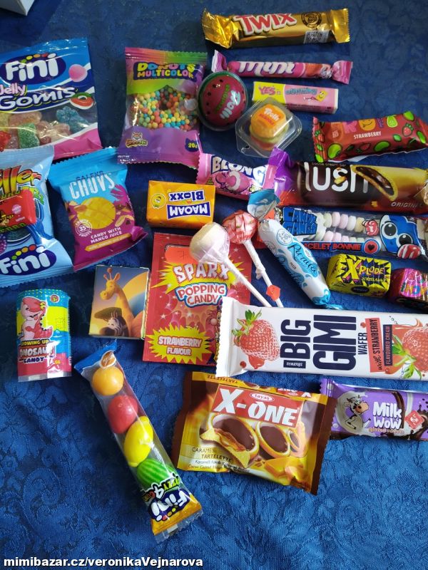 Mystery box sladkosti pro divku