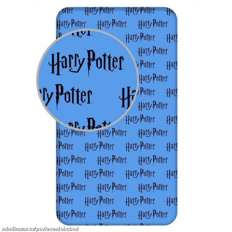 Dětské prostěradlo Harry Potter 90x200 cm bavlněné