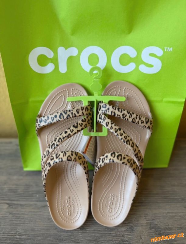 Tygrované crocs 38/39