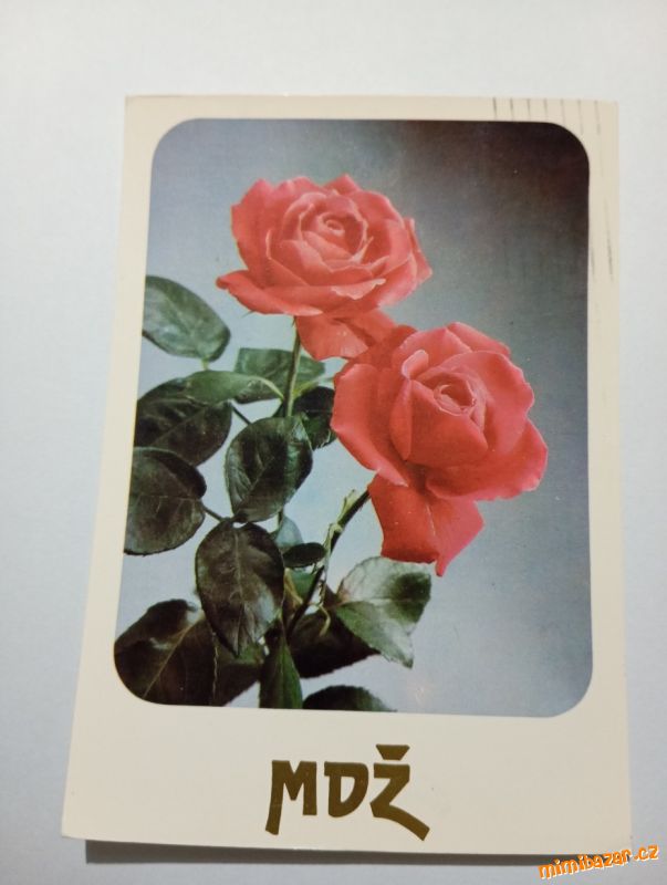 MDŽ, retro pohlednice, Československo, VF