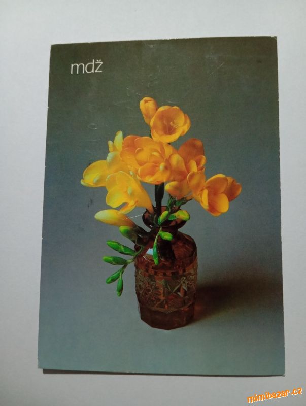 MDŽ, retro pohlednice, Československo, VF