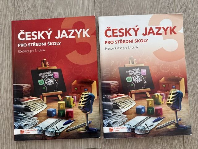 Český jazyk 3. ročník - učebnice a pracovní sešit