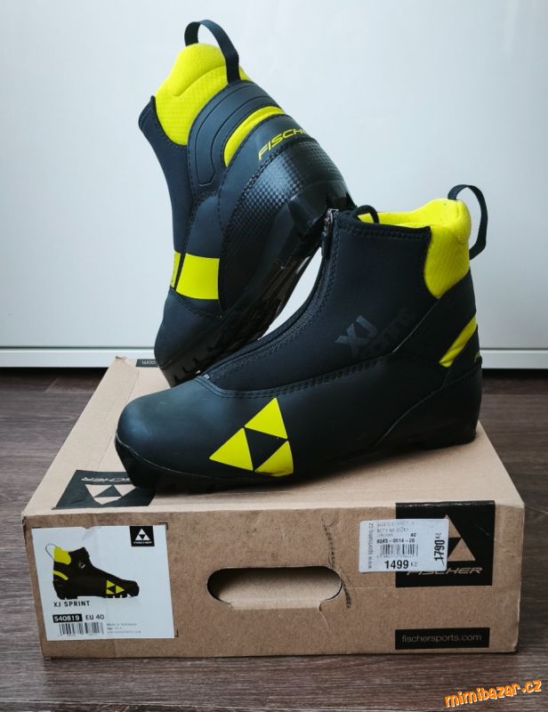 Juniorské boty na běžky Fischer XJ Sprint EUR 40