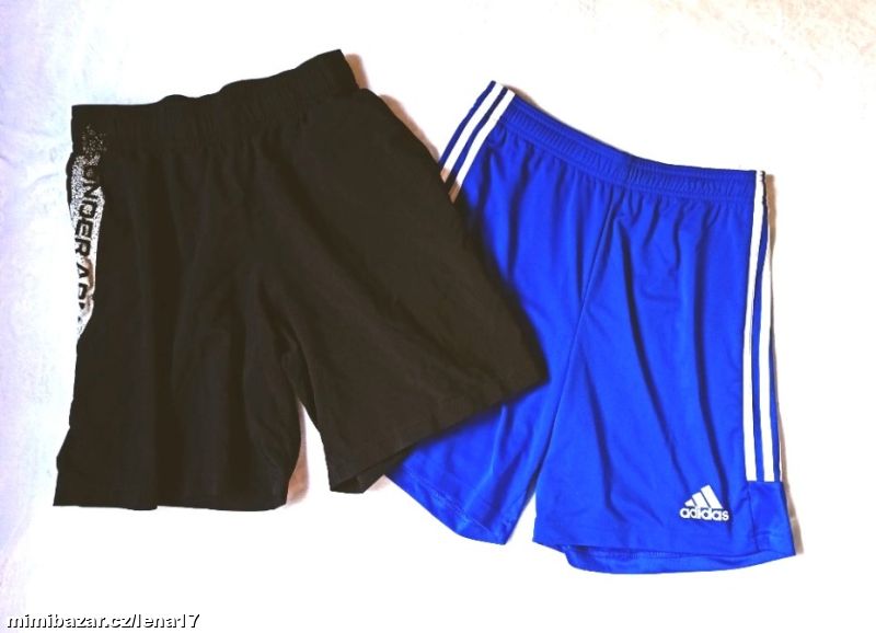 2x Pánské šortky-Adidas + Under Armour-vel.S