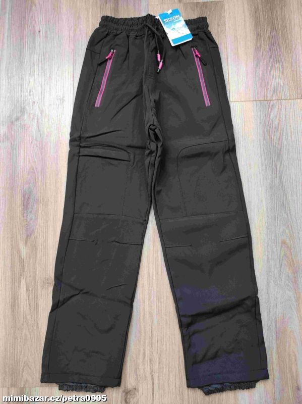 Softshellové zimní kalhoty 158