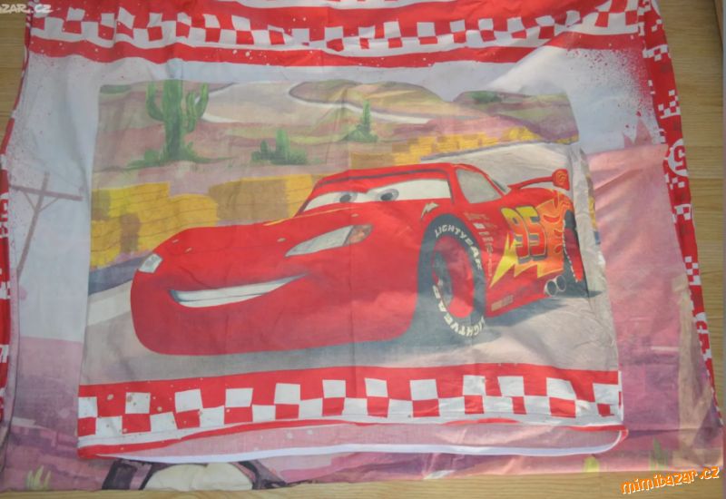 Povlečení Cars na dospělácku postel + povlak