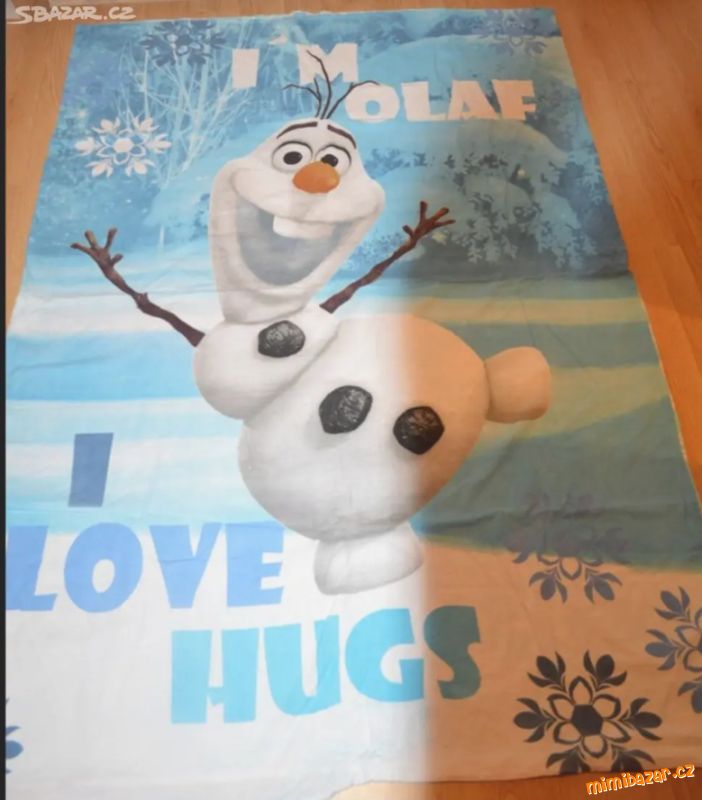 Povlečení Frozen Olaf na velkou postel