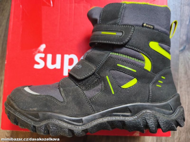 SUPERFIT HUSKY 2 schwarz/grün v.42 - top stav