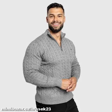PÁNSKÝ PROPÍNACÍ SVETR L /XL