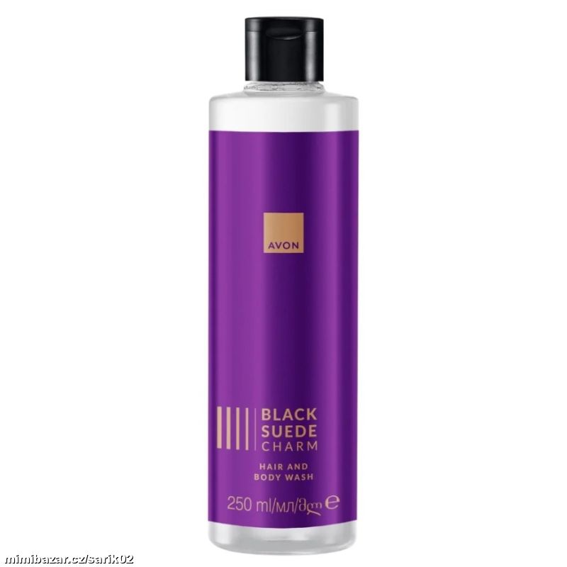 Black Suede Charm Hair and Body Wash