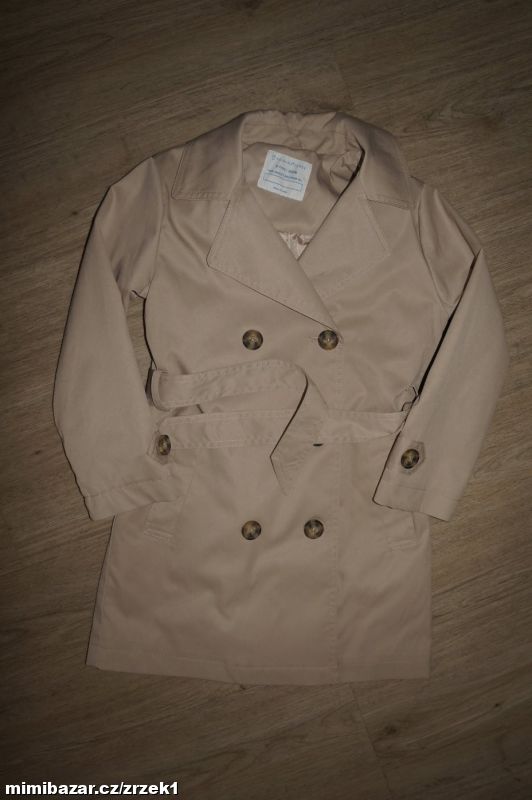 Primark nádherný trenčkot vel.122/7-8let