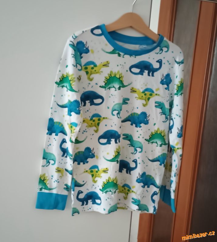 Bavlněný horní díl pyžamka zn.C&A -TOP STAV