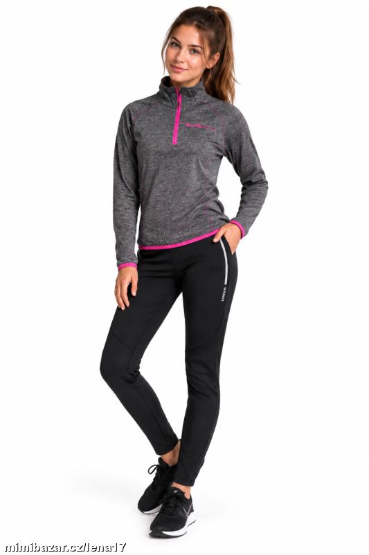 Dámská mikina Alpine Pro + legíny Decathlon -S/34-36