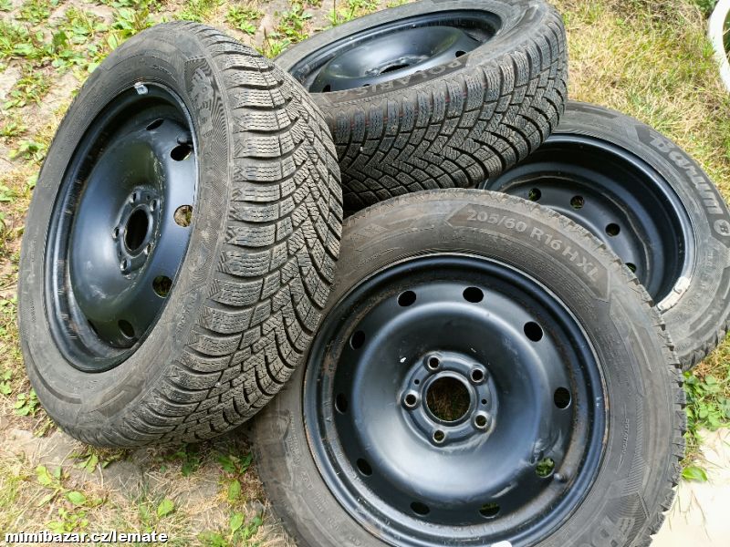 SET zimních pneu 205/60 R16 H XL + disky ZDARMA