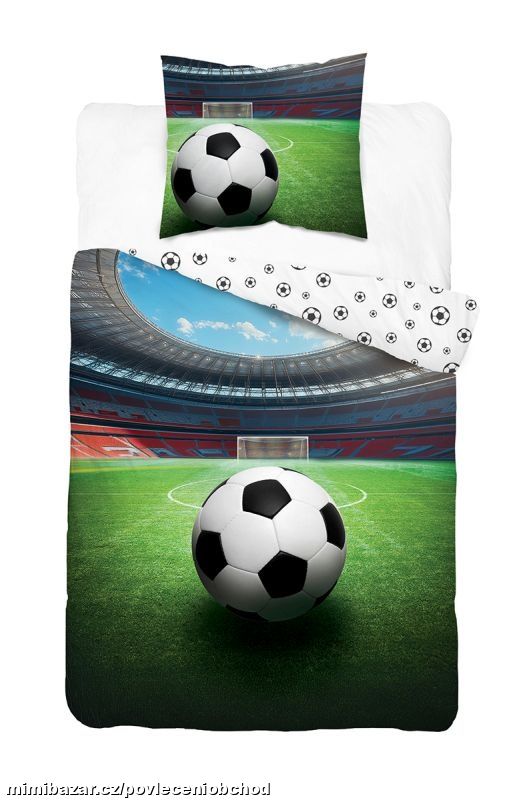 Dětské bavlněné povlečení Fotbal stadion