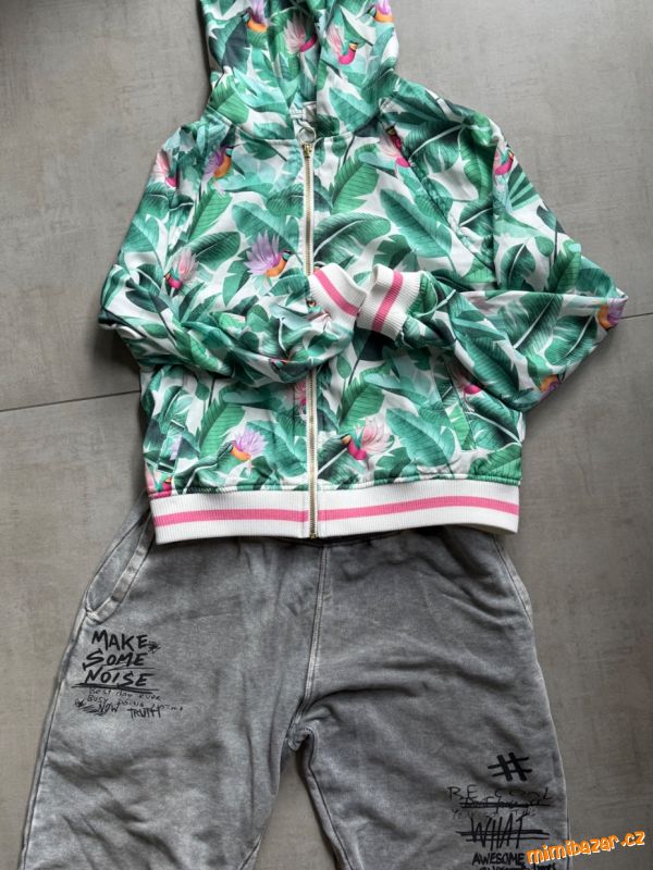 Bunda a kraťasy H&M