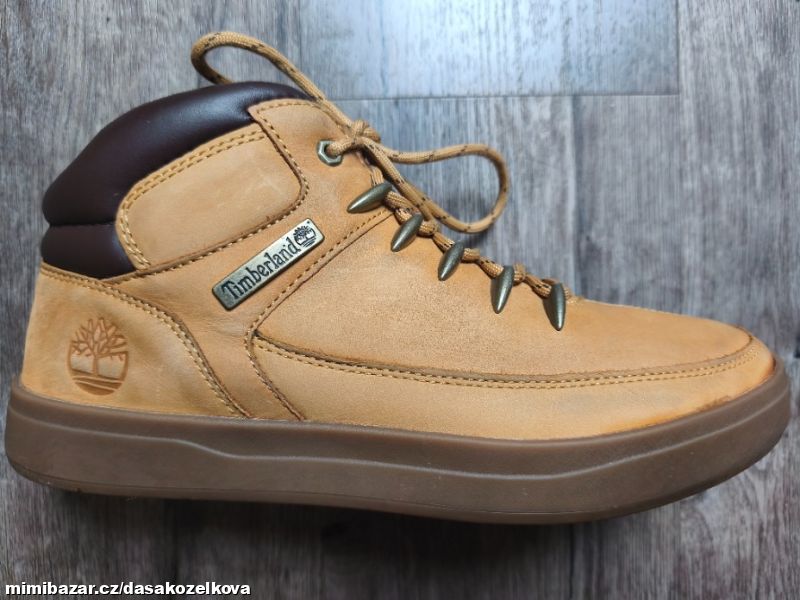 Kožené boty Timberland Davis Square Hiker v.43, 5
