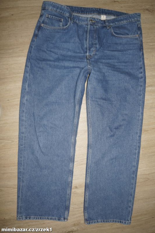 H&M módní široké džíny vel.48/XXL