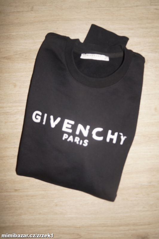 černá mikina Givenchy Paris vel.M