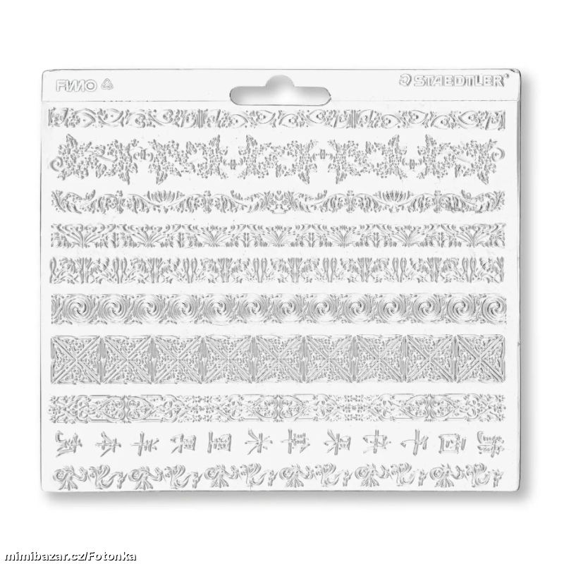 Šablona textura BORDURA 16, 5 x 14 cm