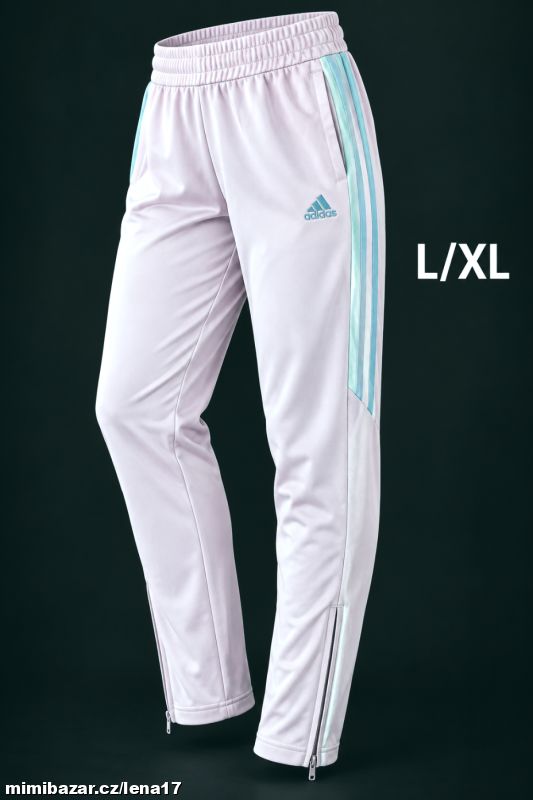 Dámské sportovní tepláky Adidas – vel. L/XL