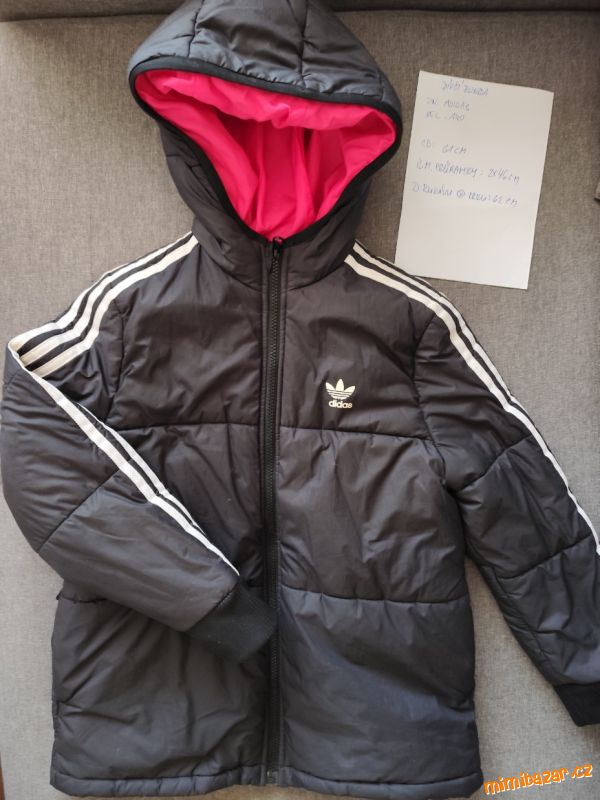 Dívčí bunda Adidas, vel.140