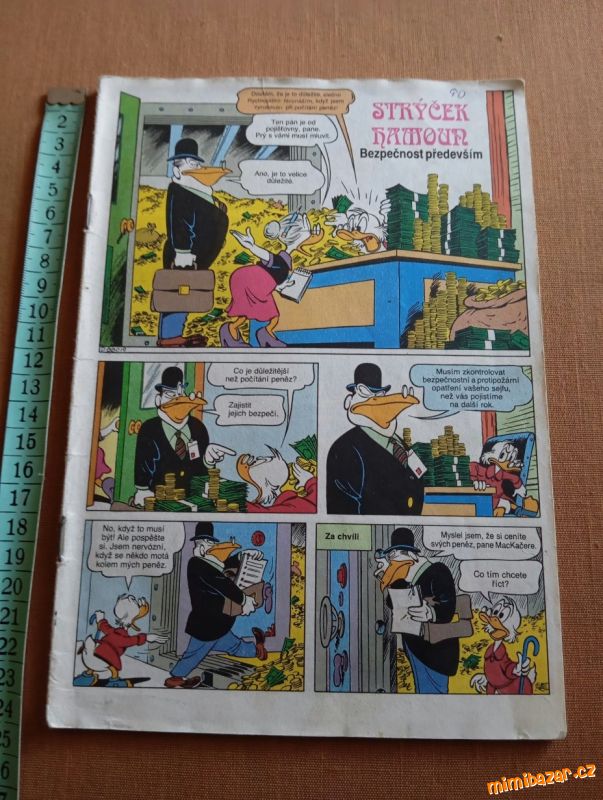 Retro komiks Strýček Hamoun, 1990