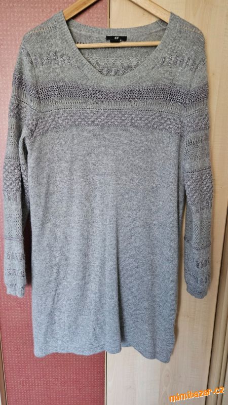 Svetr / svetrové šaty H&M /L