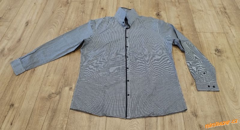 Pánská košile L/XL Angelo Litrico C&A dlouhý rukáv