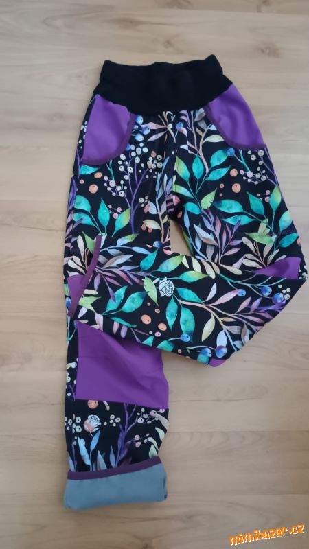 Komplet- zateplené softshellové kalhoty + bunda H&M