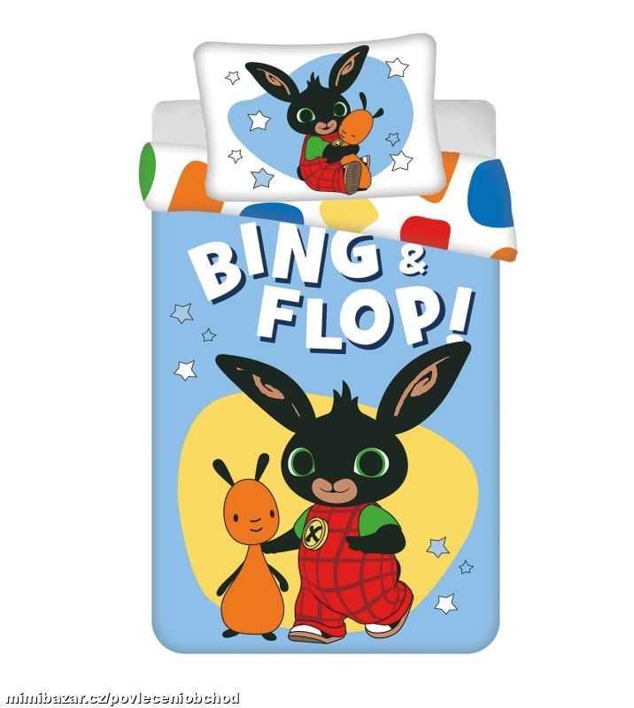 Povlečení Bing a Flop do postýlky