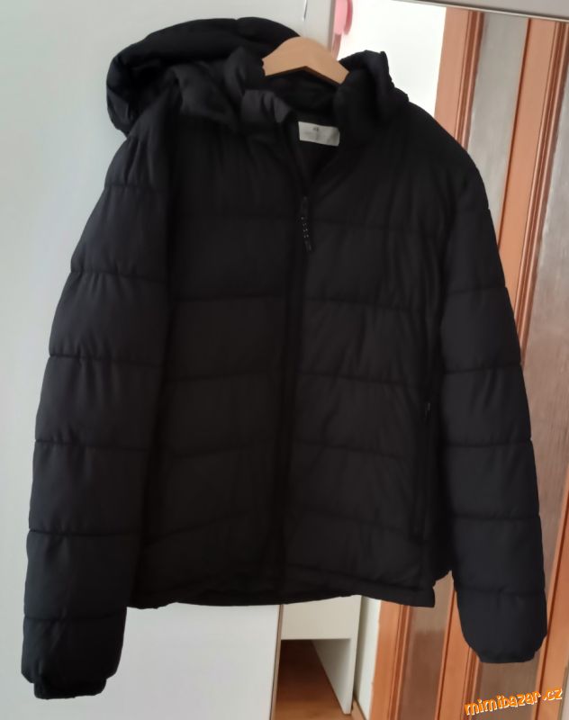 Černá přechodová bunda zn.H&M