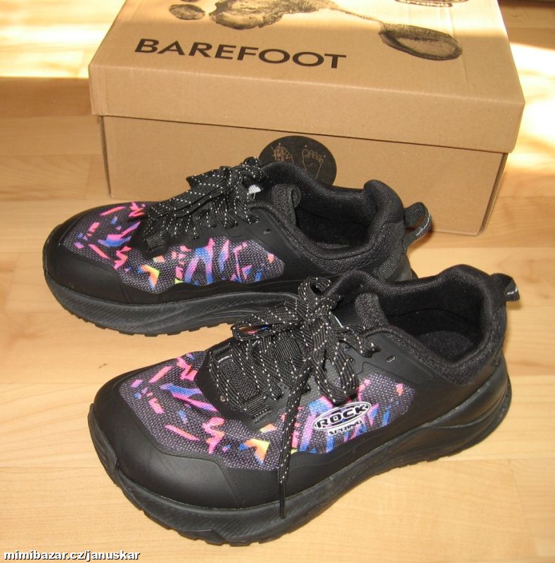 Barefoot boty Rock Spring Rapanui Black Splash