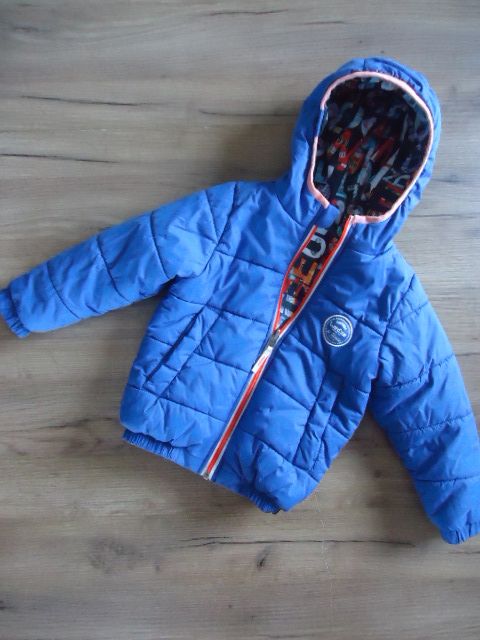 OBOUSTRANNÁ ZIMNÍ BUNDA DECATHLON vel. 98/104