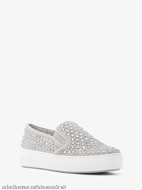 Michael kors trent shops embellished slip on