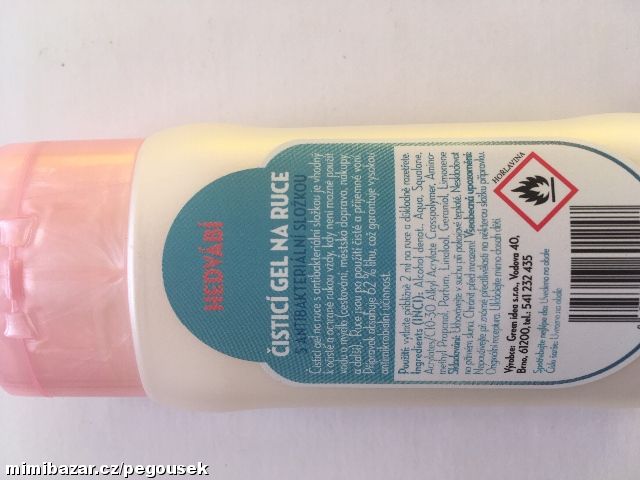 Antibakteriální ethanol gel 50ml